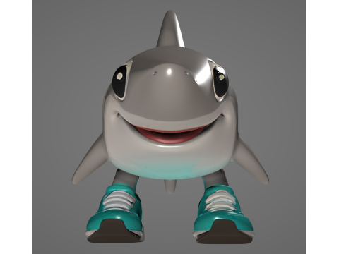Tralalero Tralala - Animado 3D 打印模型