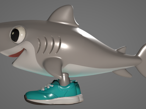 Tralalero Tralala - Animado 3D 打印模型