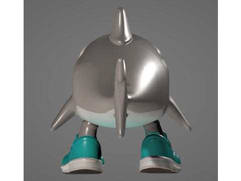 Tralalero Tralala - Animado 3D 打印模型