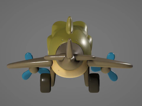 Bombardiro Crocodilo - Animado 3D Print Model