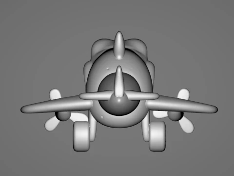 Bombardiro Crocodilo - Animado 3D Print Model