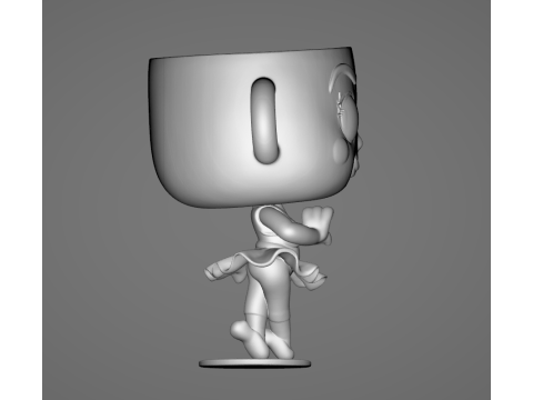 Balerinna Cappuccina - Animado STL Modelo de impresión 3D