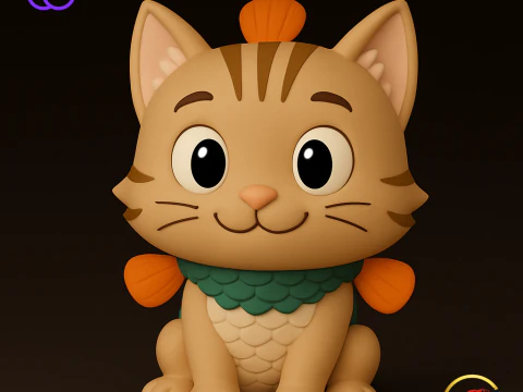 Trulimero Trulicine &ndash; Animiert 3D Druckmodell