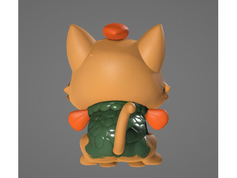 Trulimero Trulicine - Animado 3D-Druckmodell