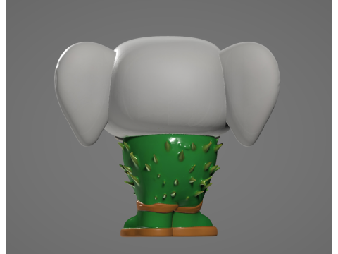 Lirili Larila - Animado 3D Baskı Modeli