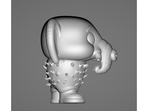 Lirili Larila - Animado 3D Baskı Modeli