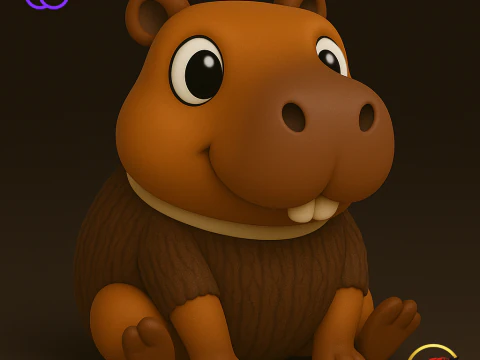 Бурбалони Лулилоли - Аниамдо STL 3D Принт Модель