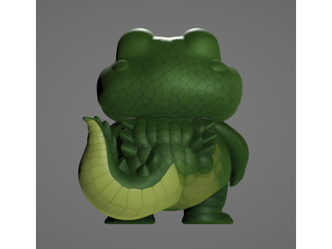 Glorbo Frutodrilono - Animado STL Modelo de impresión 3D