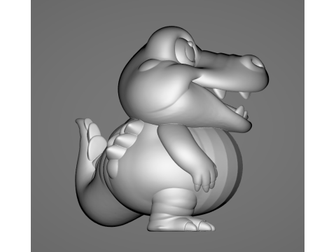 Glorbo Frutodrilono - Animado STL Modelo de impresión 3D