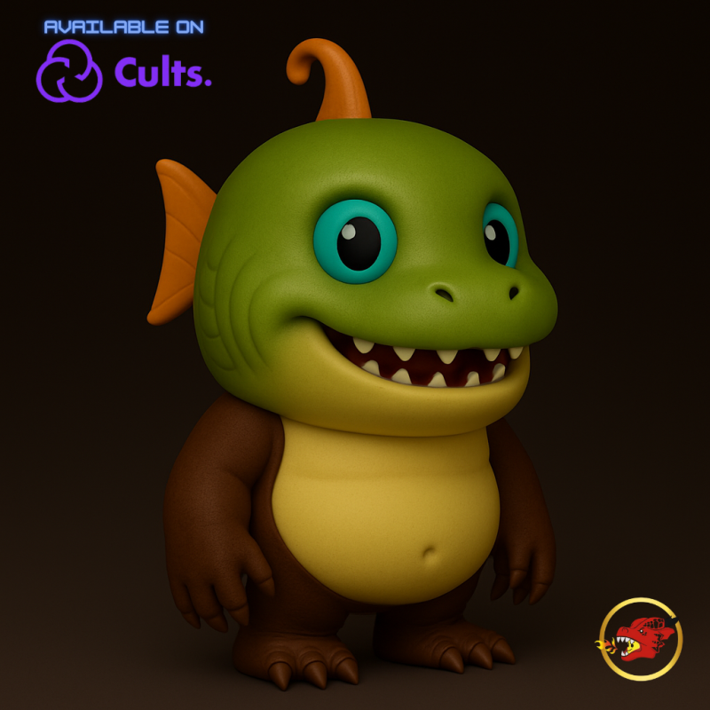 Trippi Troppi - Animado STL 3D Принт Модель .c4d .max .obj .3ds .fbx .stl .blend 