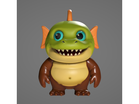 Trippi Troppi - Animado STL 3D Принт Модель