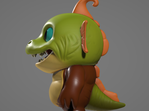 Trippi Troppi - Animado STL 3D Принт Модель