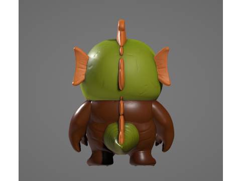 Trippi Troppi - Animado STL 3D Принт Модель