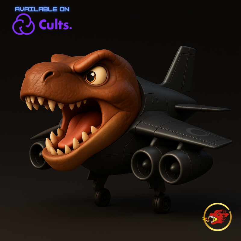 Nuclearo Dinossauro - Animado STL 3D प्रिंट मॉडल .c4d .max .obj .3ds .fbx .stl .blend 