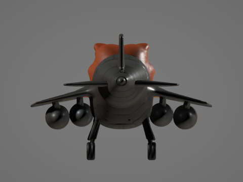 Nuclearo Dinossauro - Animado STL 3D प्रिंट मॉडल