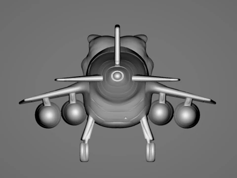 Nuclearo Dinossauro - Animado STL 3D Print Model