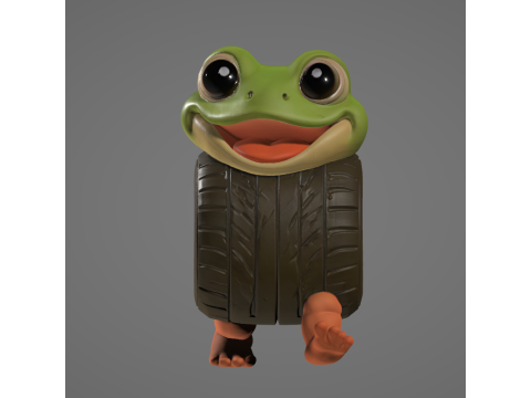 Boneka Ambalabu - Animado STL 3D-Druckmodell