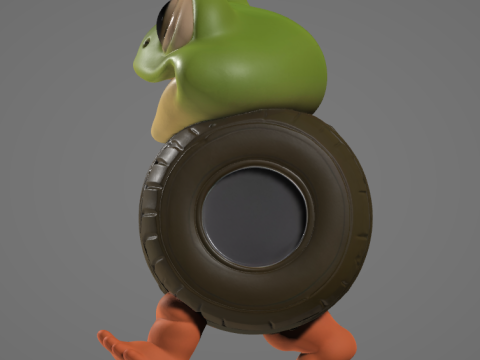 Boneka Ambalabu - Animado STL 3D-Druckmodell