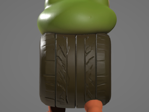 Boneka Ambalabu - Animado STL 3D-Druckmodell