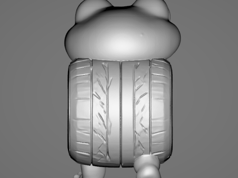 Boneka Ambalabu - Animado STL 3D-Druckmodell