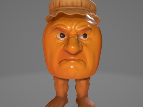 Garamararamararaman - Animado STL 3D प्रिंट मॉडल