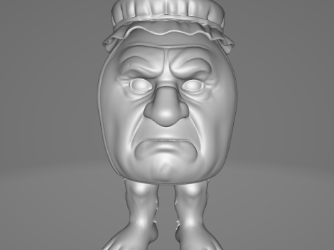 Garamararamararaman - Animado STL 3D प्रिंट मॉडल