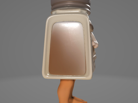 Garamararamararaman - Animado STL 3D प्रिंट मॉडल