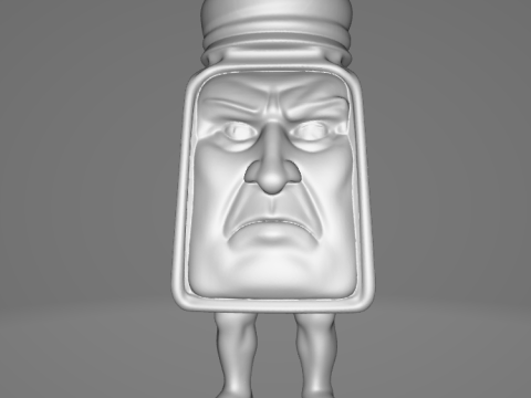 Garamararamararaman - Animado STL 3D प्रिंट मॉडल