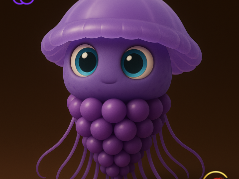 Graipussi Medussi - Animado STL 3D Print Model