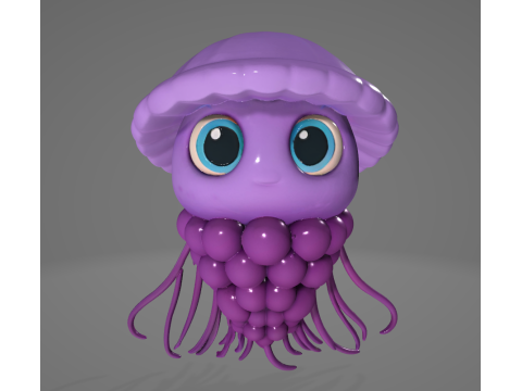 Graipussi Medussi - Animado STL Modèles 3D en vedette