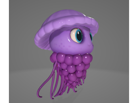 Graipussi Medussi - Animado STL Modèles 3D en vedette