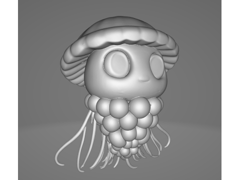Graipussi Medussi - Animado STL Modèles 3D en vedette