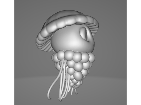 Graipussi Medussi - Animado STL Modèles 3D en vedette