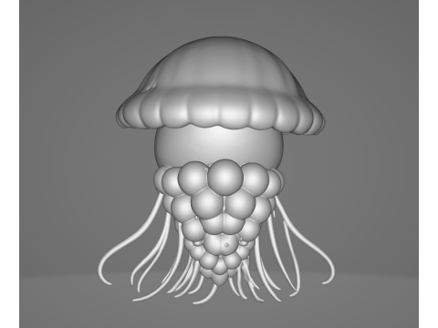 Graipussi Medussi - Animado STL Modèles 3D en vedette