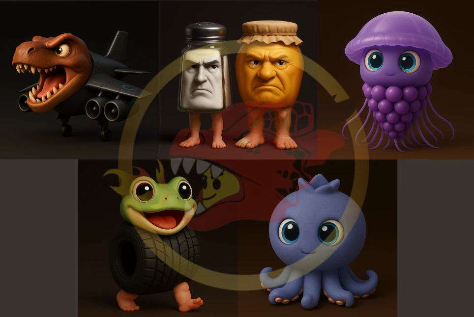 Italian Braunrot Collection 4 3D Print Model .c4d .max .obj .3ds .fbx .stl .blend 
