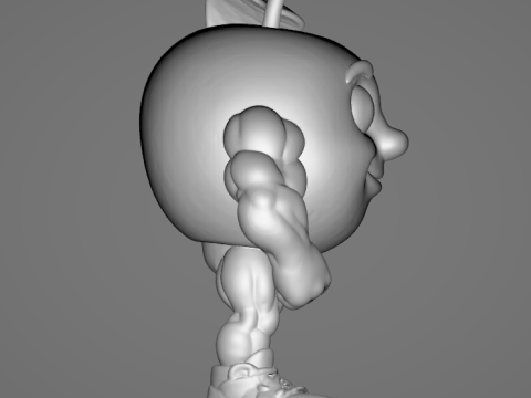 Udin Dindindin Dun - Animado STL 3D Print Model