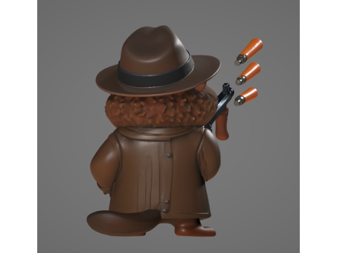 Bobrito Bondito - Animado STL 3D Print Model