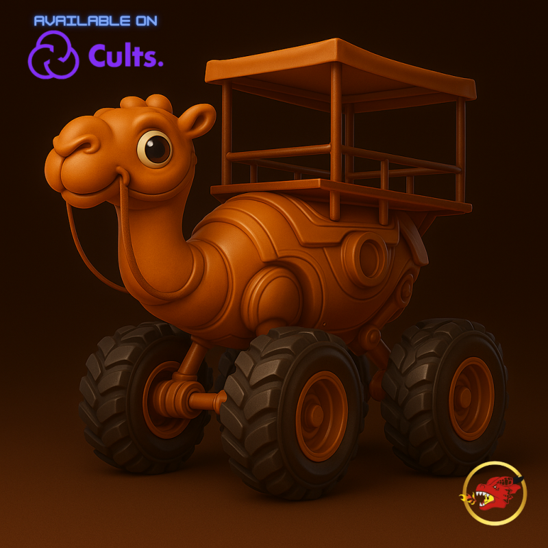 Tracotucotulu delapeladustuz - Animado STL 3D प्रिंट मॉडल .c4d .max .obj .3ds .fbx .stl .blend 