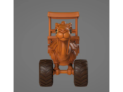 Tracotucotulu delapeladustuz - Animado STL 3D Print Model