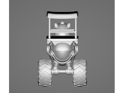 Tracotucotulu delapeladustuz - Animado STL 3D प्रिंट मॉडल
