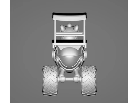 Tracotucotulu delapeladustuz - Animado STL 3D Print Model