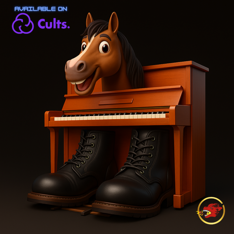 Ecco Cavallo Virtuoso - Animado STL 3D प्रिंट मॉडल .c4d .max .obj .3ds .fbx .stl .blend 