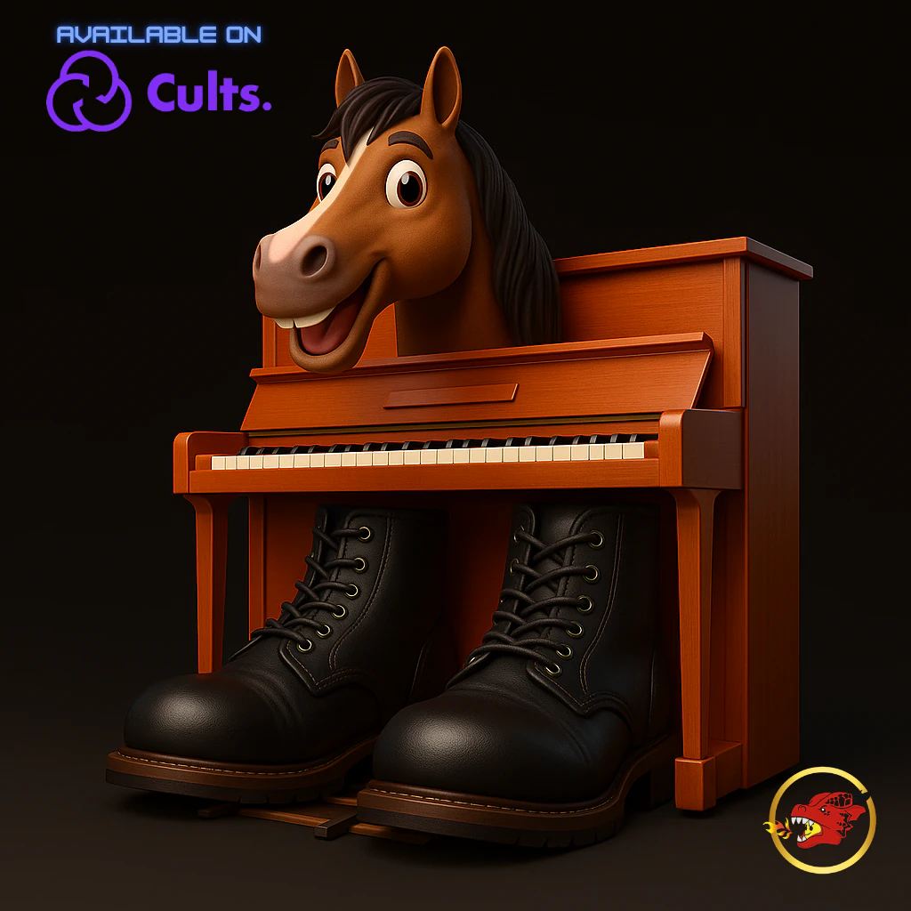 Ecco Cavallo Virtuoso - Animado STL 3D Print Model .c4d .max .obj .3ds .fbx .stl .blend 