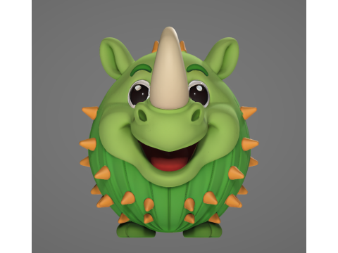Tricki Tracka Tellas - Animado STL 3D Print Model