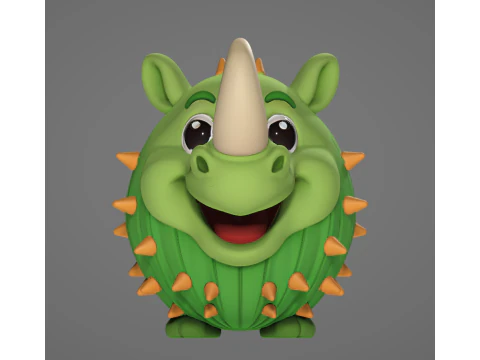 Tricki Tracka Tellas - Animado STL 3D Print Model