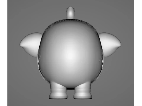 Cocofanto Elefanto - Animado STL 3D Print Model