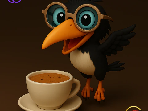 Frulli Frulla &ndash; Animierte STL 3D Druckmodell