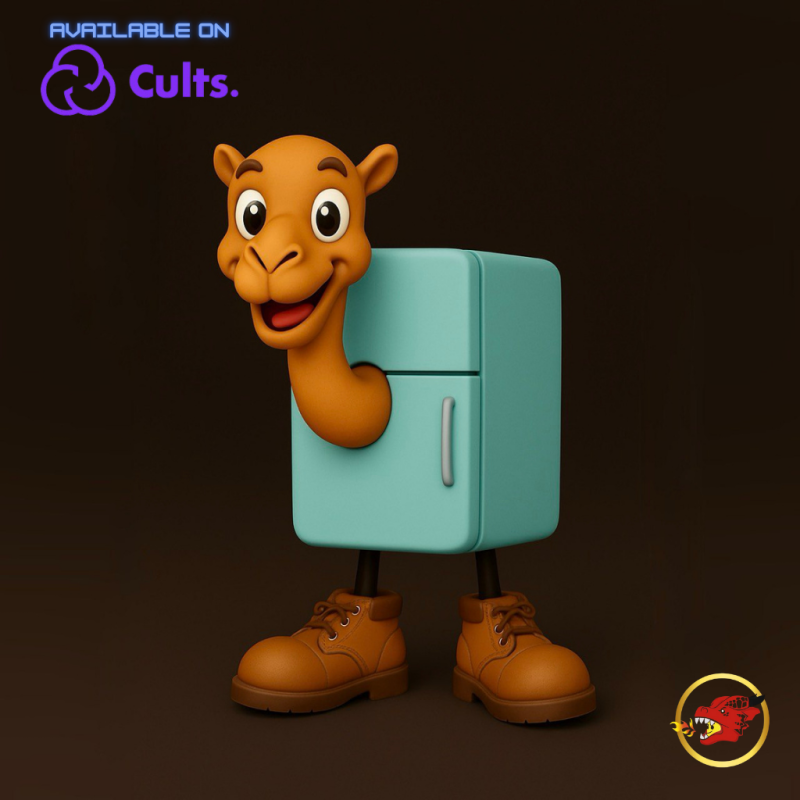 Frigo Camello Buffo Fardello x - Animado STL 3D Print Model .c4d .max .obj .3ds .fbx .stl .blend 