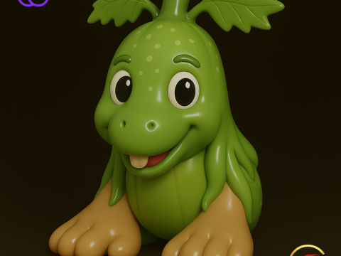 Tric Trac Barabum - Animado STL 3D Print Model