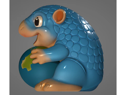 Pippi Poppa Pippo Peppe - Animado STL 3D Print Model